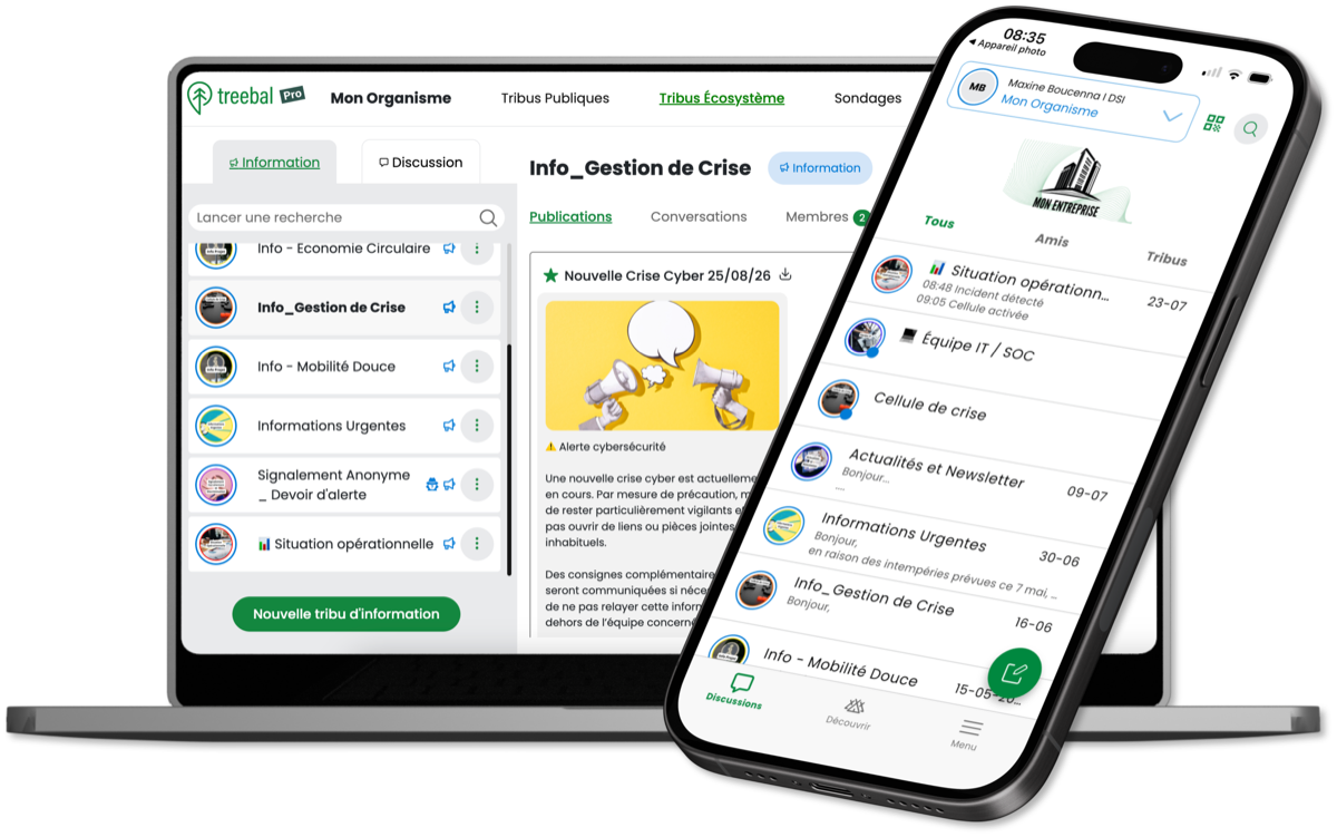 Présentation de l'application Treebal